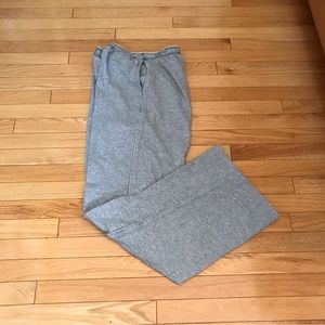 CALVIN KLEIN Relaxing Gray Elasticized Sleep Pants Size XL